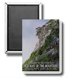 Old Man of The Mountain 20th Anniversary Collectable Magnets
