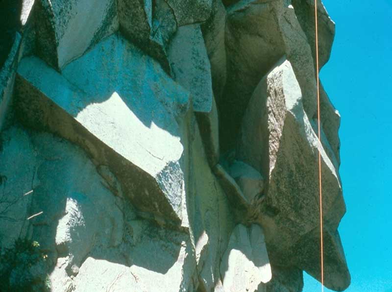 The Old Man seen from below